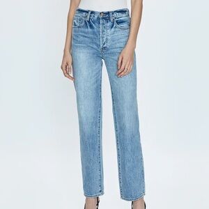 Pistola Light Blue Straight Leg Jeans